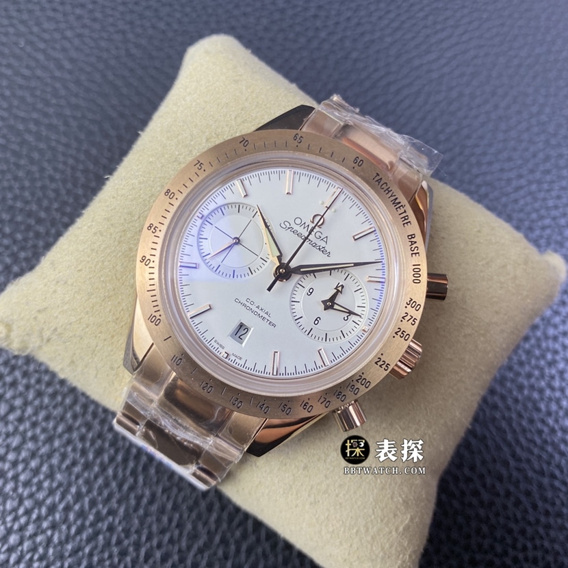 BF factory Omega Speedmaster top-tier watch men's silver panda dial steel bracelet model pictures and prices front live photo