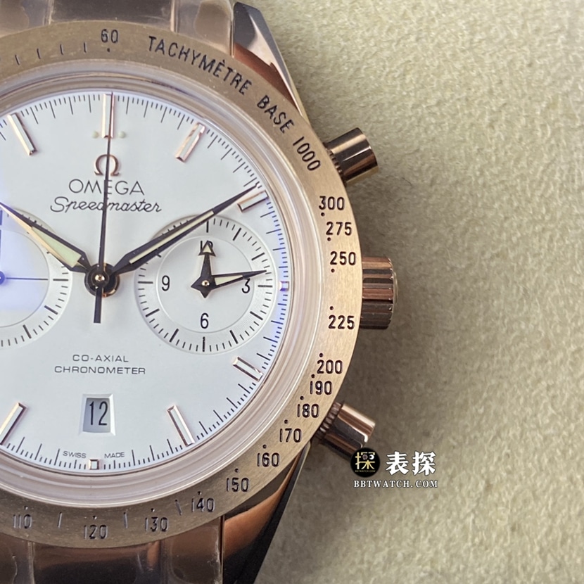 BF factory Omega Speedmaster top-tier watch men's silver panda dial steel bracelet model pictures and prices front live photo