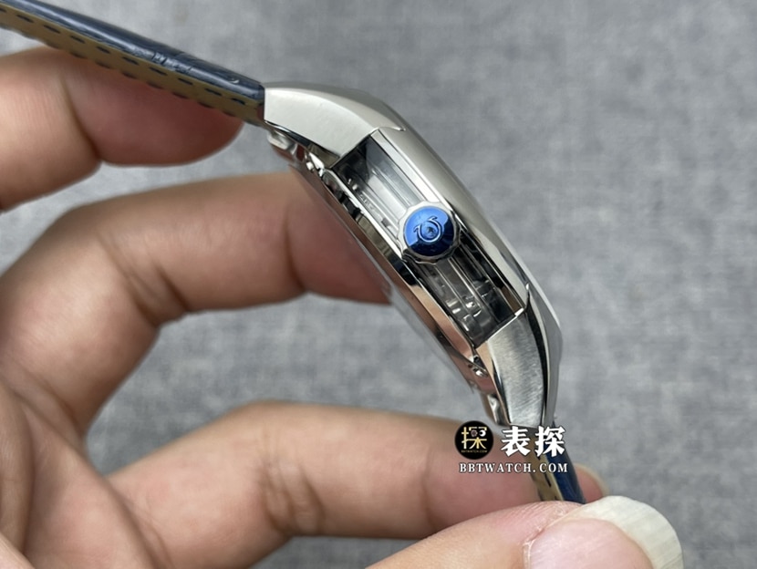 VS FactoryOmega De Ville top-tier watch men's blue dialleather strap model pictures and prices side live photo
