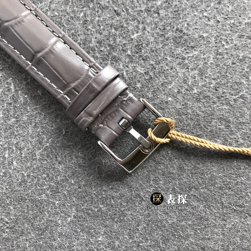 Omega top-tier high-quality watch men's white dialyellow goldleather strap pictures and prices clasplive photos