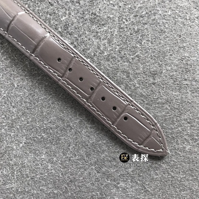 Omega top-tier high-quality watch men's white dialyellow goldleather strap pictures and prices braceletlive photos