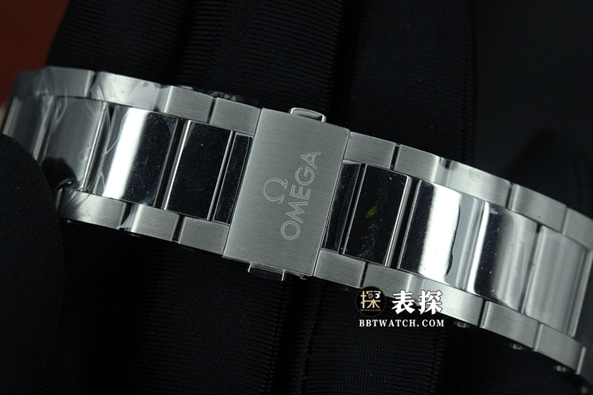 VSSeamasterOmega1:1replica watch blue dialsteel bracelet model 220.10.41.21.03.002braceletlive photos