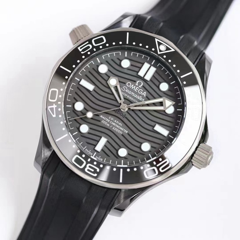 OM FactoryOmegatop-tier watch Seamaster300 black ceramic pictures and prices