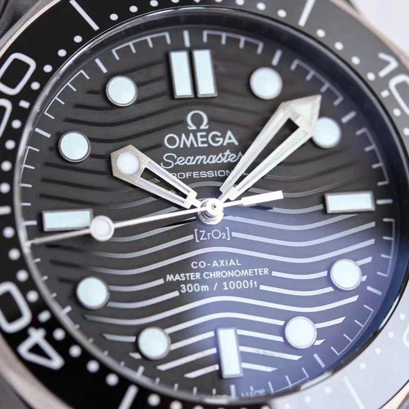 OM FactoryOmegatop-tier watch Seamaster300 black ceramic pictures and prices