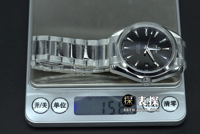 VS FactoryOmegaSeamastersuper watch black dial silver needle steel bracelet model pictures and price weight live photos