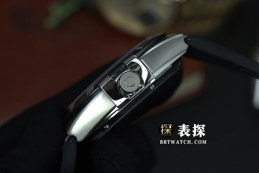 SBF factory Omega Constellation watch men's gray plate leather strap model pictures and prices side live photo