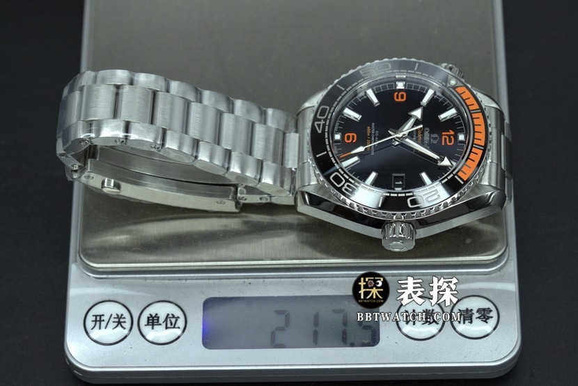 VS FactoryOmegaSeamaster Ocean Universe 600m Quarter Orange watch men's steel bracelet model pictures and prices overall live photos