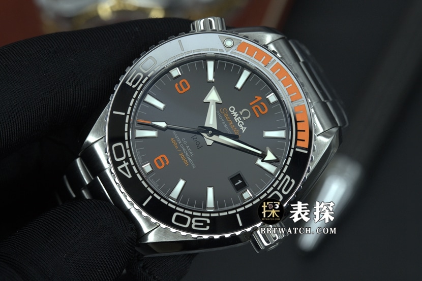 VS FactoryOmegaSeamaster Ocean Universe 600m quarter orange watch men's steel bracelet model pictures and prices front live photo