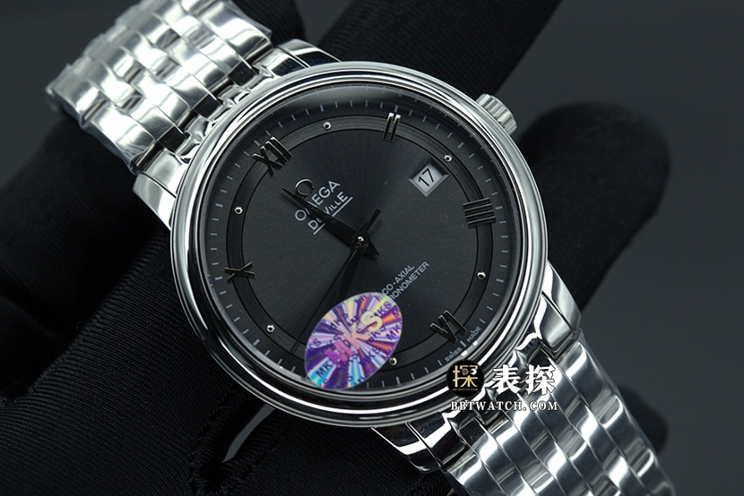 MKS FactoryOmega Diefei top-tier watch men's gray plate steel bracelet model pictures and prices front live photo