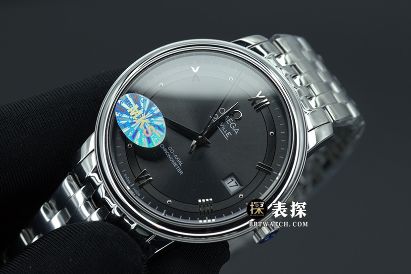 MKS FactoryOmega Diefei top-tier watch men's gray plate steel bracelet model pictures and prices front live photo