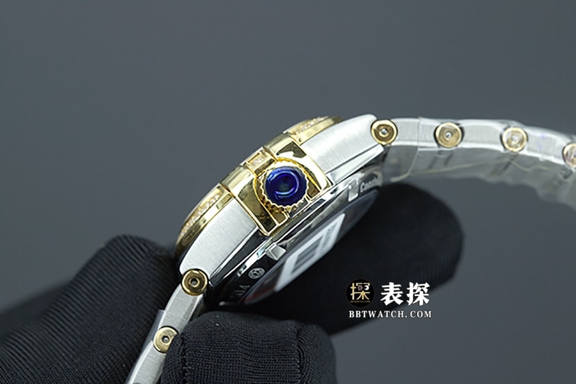3S factory Omega Constellation top-tier watch women's white dial gold needle steel bracelet model pictures and prices side live photo