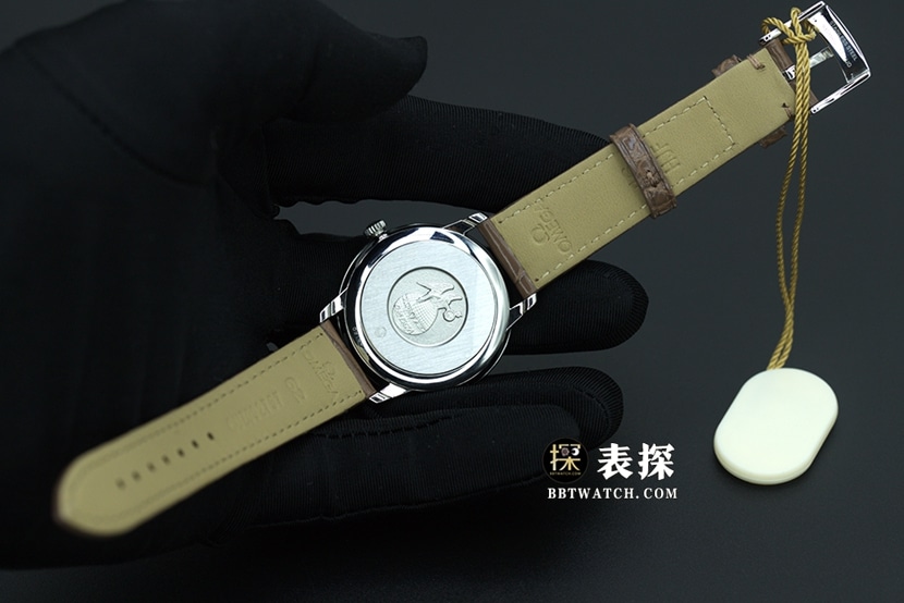 UVS FactoryOmega De Ville 424.10.33.20.52.001top-tier 1:1high-quality watch ladies white dialleather strap model pictures and price caseback live photo