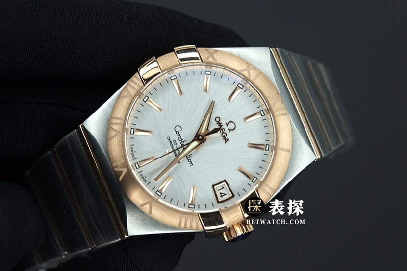 3S factory Omega Constellation top-tier 1:1high-quality watch men's white dialsteel bracelet model pictures and prices front live photo