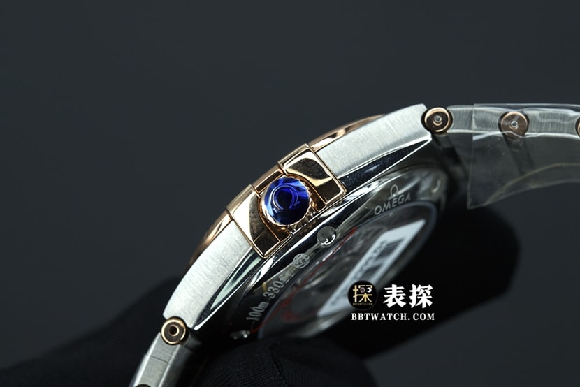 3S factory Omega Constellation top-tier 1:1high-quality watch men's white dialsteel bracelet model pictures and prices side live photo