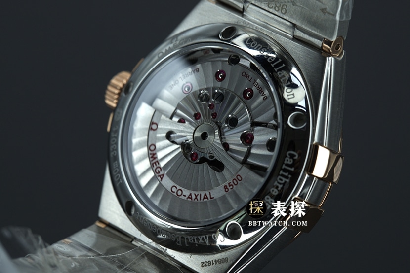 3S factory Omega Constellation top-tier 1:1high-quality watch men's white dialsteel bracelet model pictures and prices caseback live photo