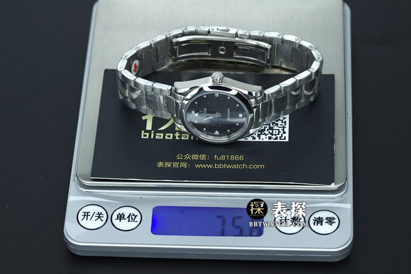 OmegaSeamaster1:1super watch ladies black dial silver needle steel bracelet model pictures and price weight live photos
