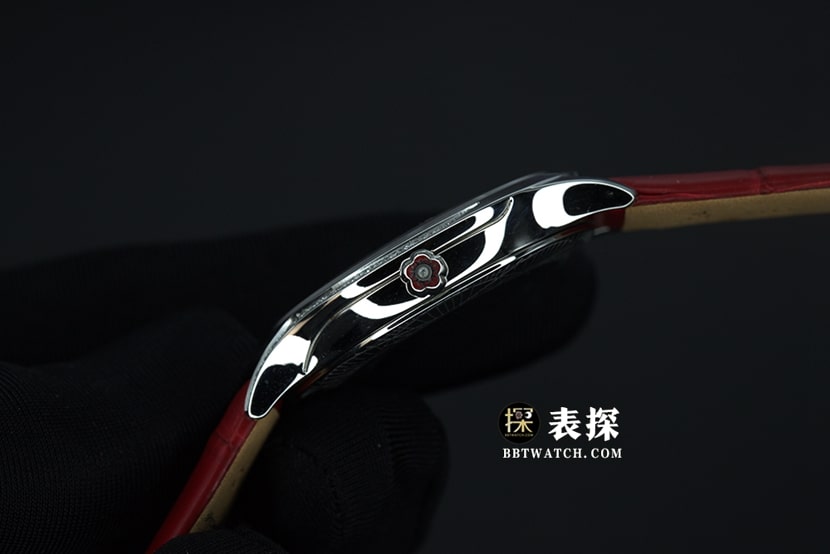 Omega Diefei top-tier watch women's white dialleather strap model pictures and prices side live photo