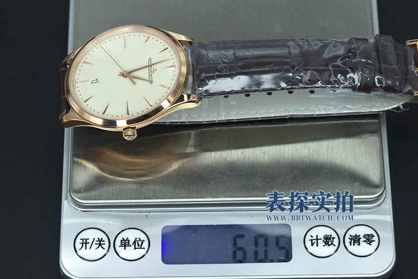 Jaeger-LeCoultrereplica watch master series ultra-thin mechanical men's watch weight