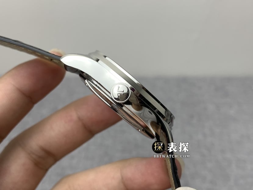 V9 Factory Jaeger-LeCoultre Master Ultra Thin Watch for Men, Black Dial, Moon Phase, Leather Strap, Actual Photos and Price