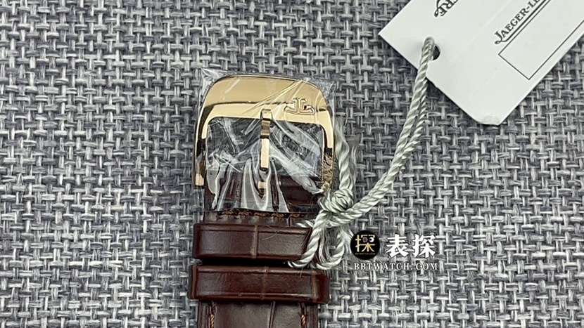 AZ factory Jaeger-LeCoultre master watch men's eggshell yellow disc leather strap model pictures and prices clasplive photos