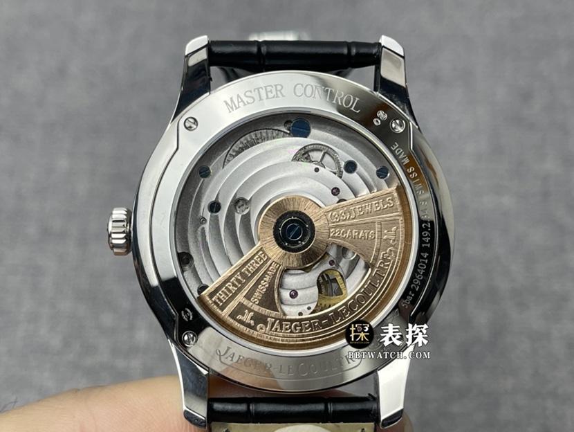 Jaeger-LeCoultre Master Top collectible watches Men's Silver Plate Tourbillon strap models Pictures and Prices Back Actual Pictures