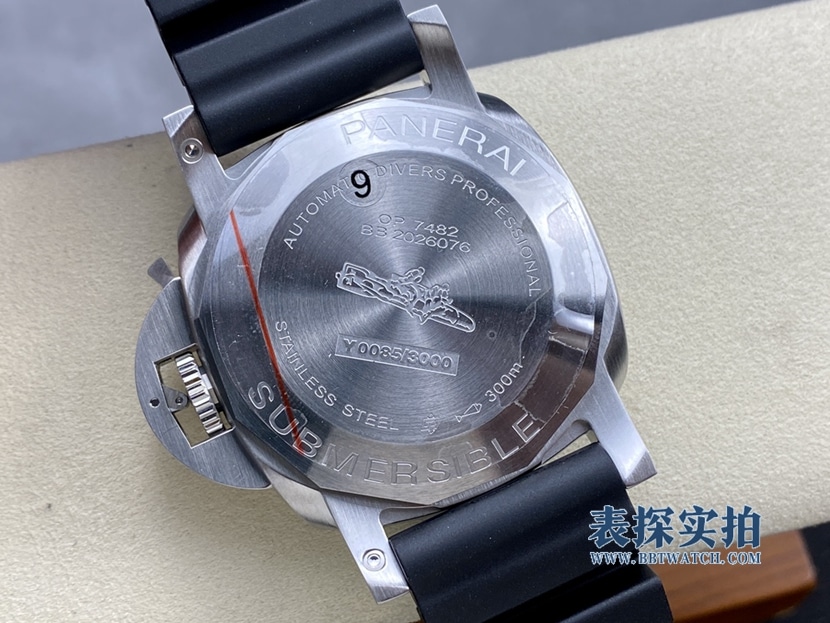 top-tier replicaSBFPaneraiPAM1229 men's watch case back