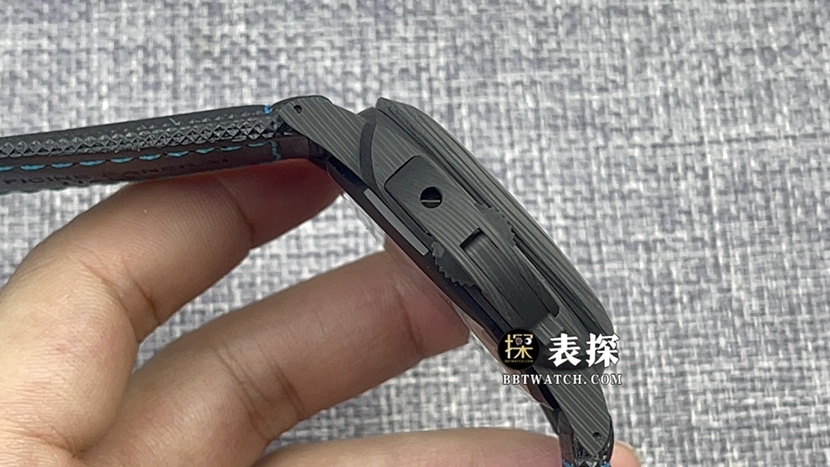 VS factory Panerai PAM01661 top collectible watches men's black disk strap models pictures and price side real picture
