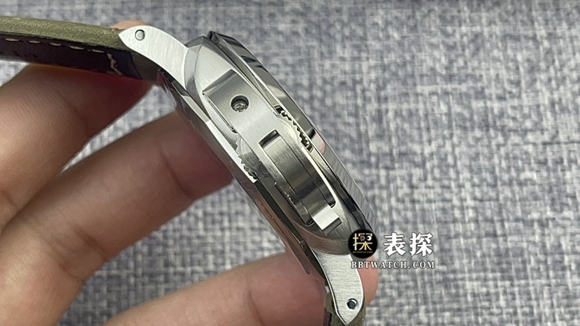VS FactoryPanerai Lumino PAM01314top-tier 1:1high-quality watch men's white dialleather strap model pictures and prices side live photo