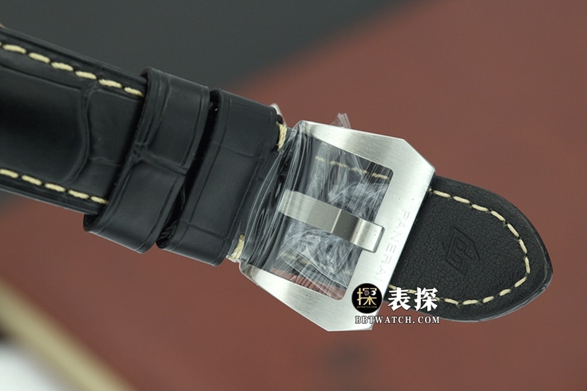 VS FactoryPanerai men's top-tier 1:1super watch black dialleather strap model PAM 00359clasplive photos