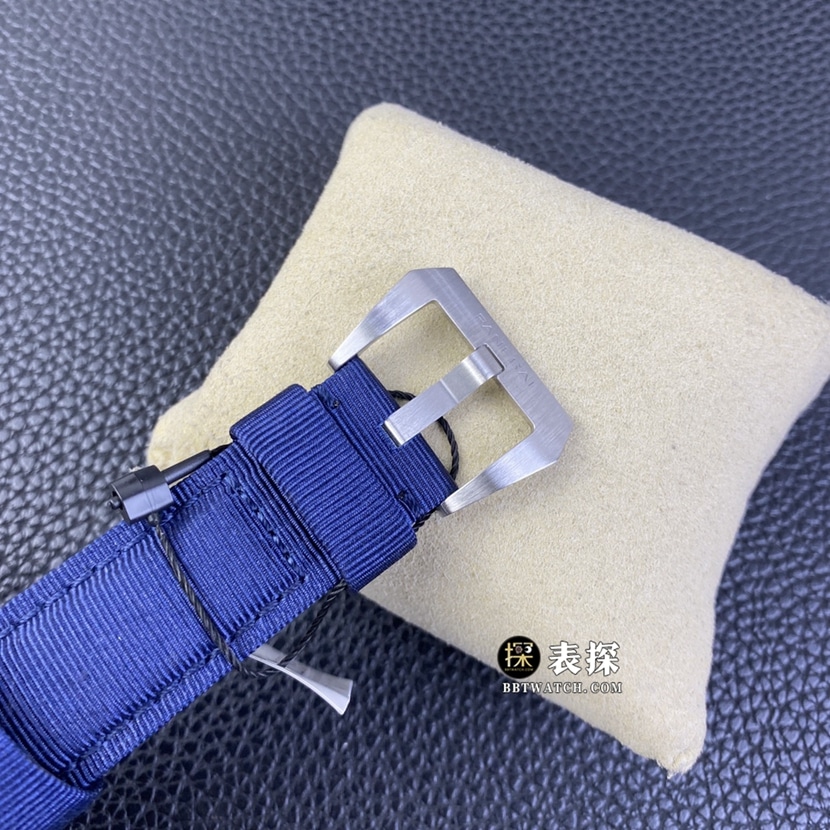 SBF Factory Panerai Submersible PAM01289 Super A Watch Men's Dark Blue Dial Leather Strap Model Pictures and Price Deployment Clasp Real Shot Pictures