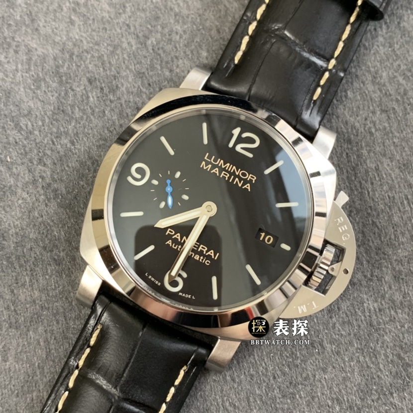 TTF factory Panerai Lumino PAM01312super watch men's black dialleather strap picture and price front live photo