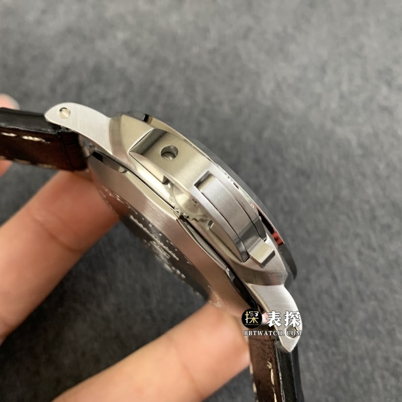 TTF factory Panerai Lumino PAM01312super watch men's black dialleather strap model pictures and prices side live photo