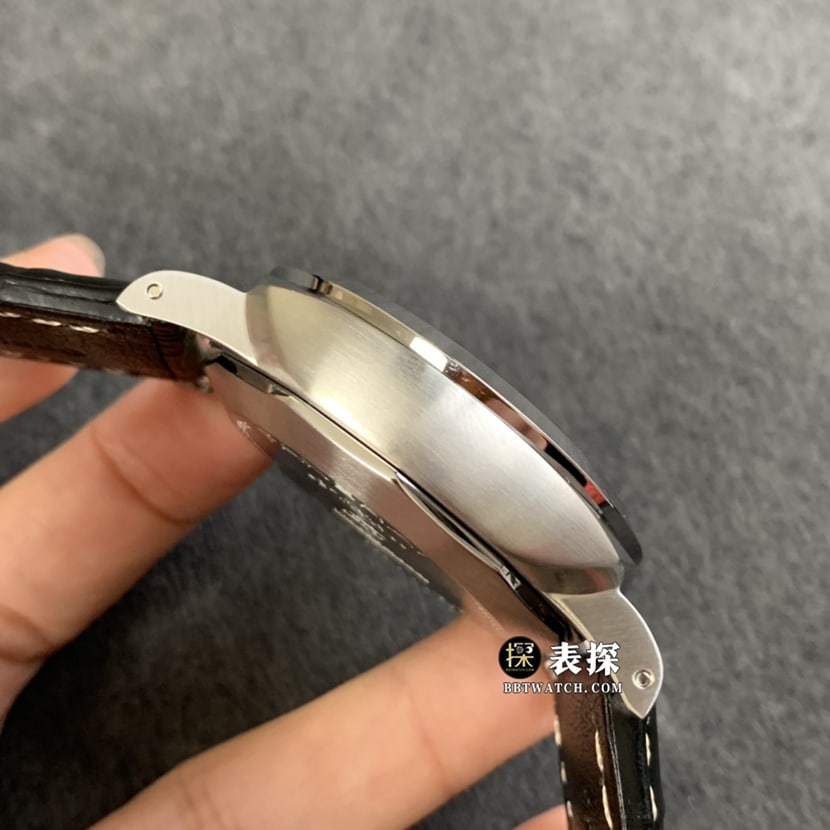 TTF factory Panerai Lumino PAM01312super watch men's black dialleather strap model pictures and prices side live photo