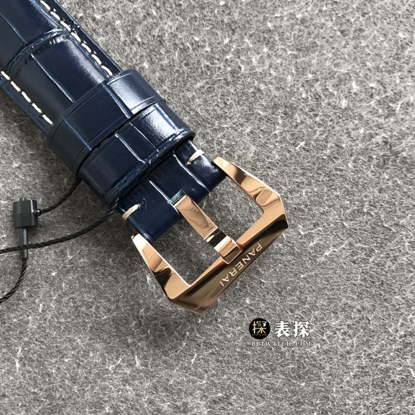 VS FactoryPanerai Lumino PAM01112top-tier 1:1super watch men's blue dialleather strap picture and price clasplive photos
