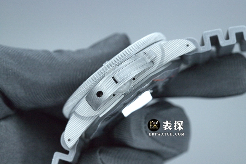 VS FactoryPanerai sneak Pam6161:1top-tier watch men's black dial rubber model pictures and prices side live photo