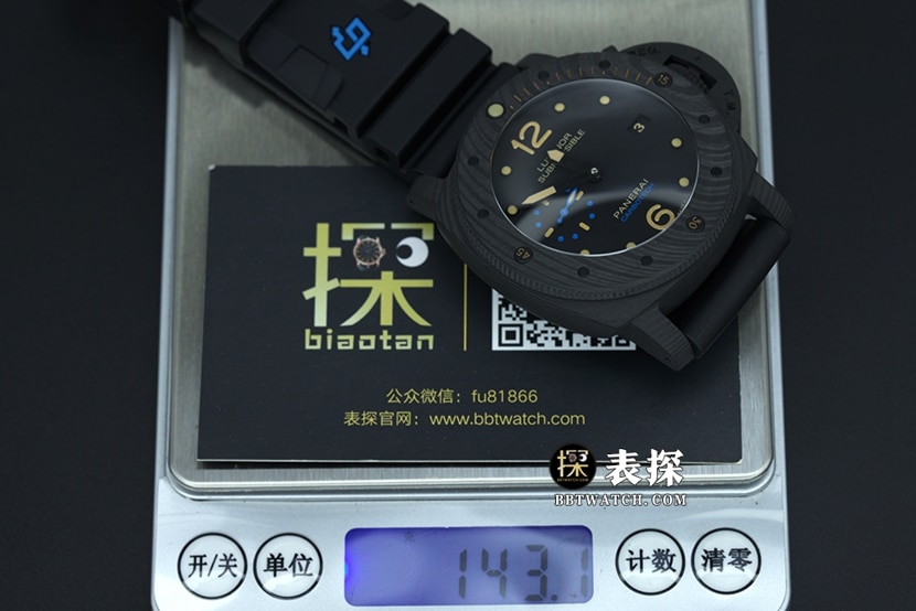 VS FactoryPanerai sneak Pam6161:1top-tier watch men's black dial rubber model pictures and price weight live photos