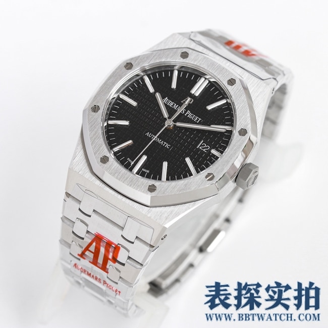 OR factory Audemars Piguet top black plate Royal Oak Ap15400st watch_how much_pictures_workmanship how positive