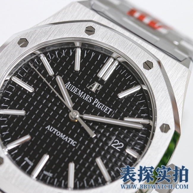 OR factory Audemars Piguet top black plate Royal Oak Ap15400st watch_how much_pictures_workmanship how positive