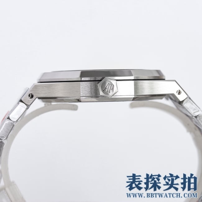 OR factory Audemars Piguet top black plate Royal Oak Ap15400st watch_how much_pictures_workmanship how Sides