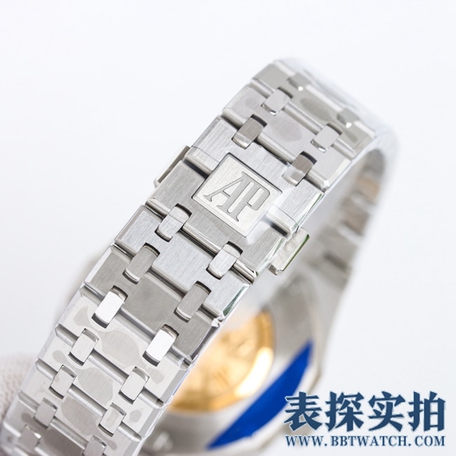OR factory Audemars Piguet top black plate Royal Oak Ap15400st watch_how much_pictures_workmanship how buckle