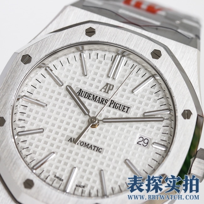 OR factory new product Audemars Piguet white steel top-tier replicaRoyal OakAp15400st watch_price_picture_quality like front