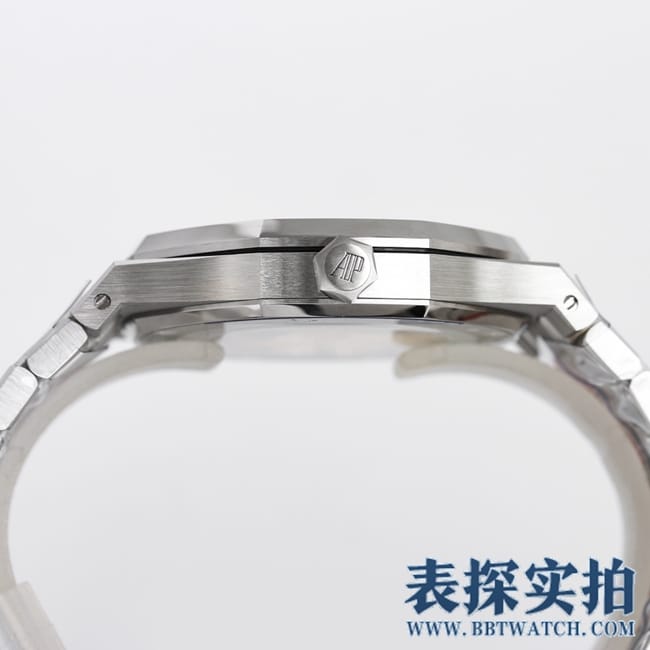 OR factory new product Audemars Piguet white steel top-tier replicaRoyal OakAp15400st watch_price_picture_quality side