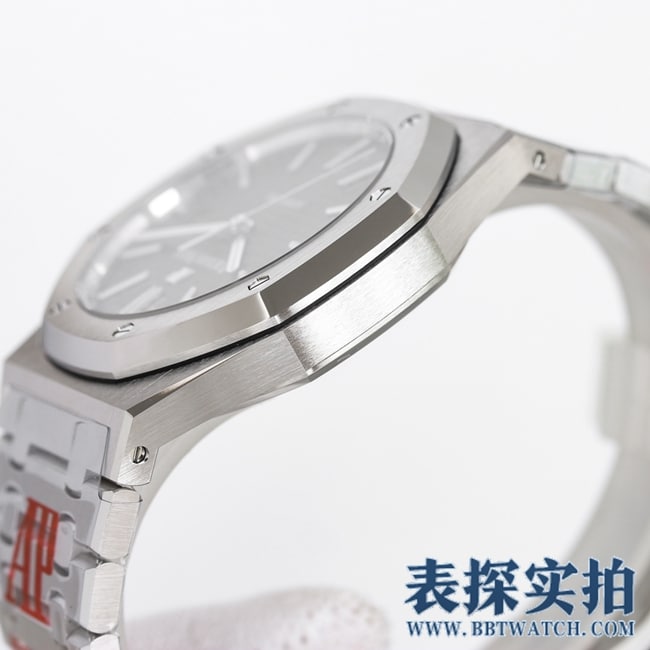 OR factory new product Audemars PiguetRoyal Oakblack dial factory high-quality replicaAp15400st watch side