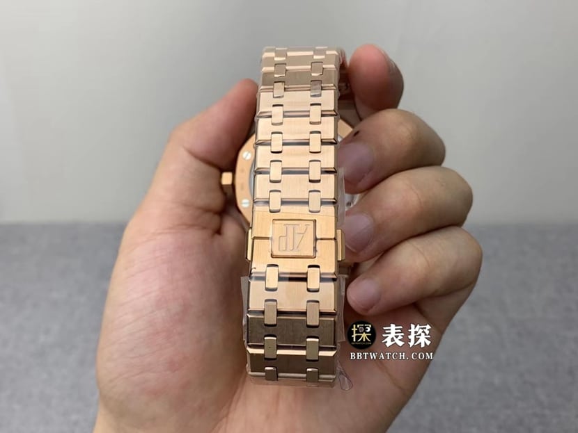 R8 factory Audemars PiguetRoyal Oaktop-tier watch men's gold plate tourbillonsteel bracelet model pictures and prices braceletlive photos