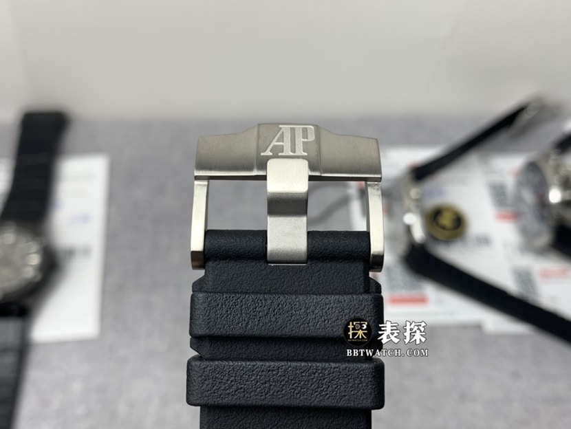 JF factory Audemars PiguetRoyal Oak offshore type 264001:1super watch men's black panda steel bracelet model pictures and prices clasplive photos