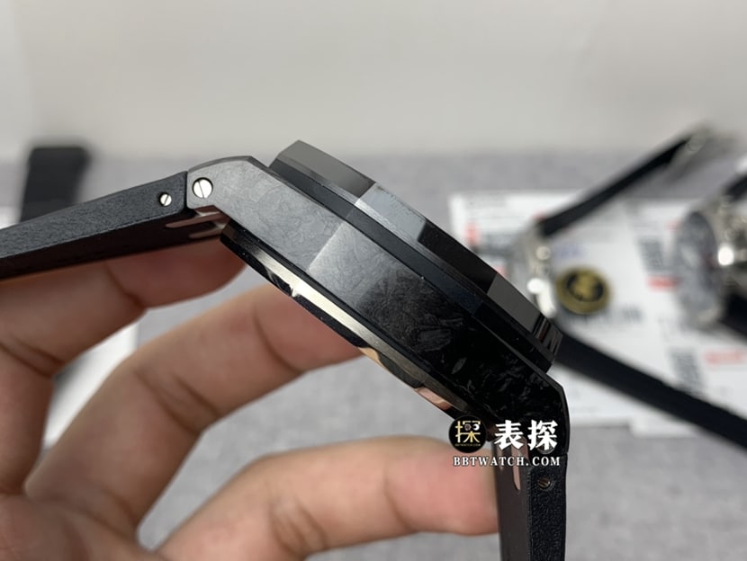 JF factory Audemars PiguetRoyal Oak offshore type 264001:1super watch men's black panda steel bracelet model pictures and prices side live photo