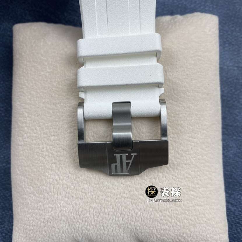 JF factory Audemars PiguetRoyal Oak offshore 26400super watch men's white panda dial chronograph rubber model pictures and prices clasplive photos