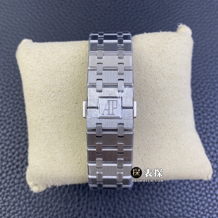 R8 factory Audemars PiguetRoyal Oak1:1super watch men's smoked blue dialtourbillonsteel bracelet pictures and prices braceletlive photos