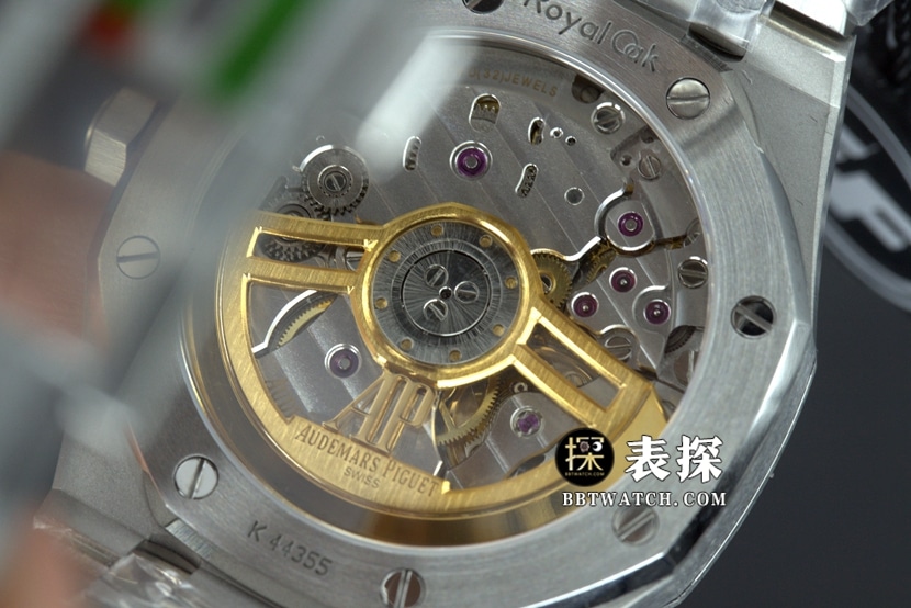 ZF factory Audemars Piguet Royal Oak 15500V2 top collectible watches men's white disk steel strap models pictures and prices back real photo