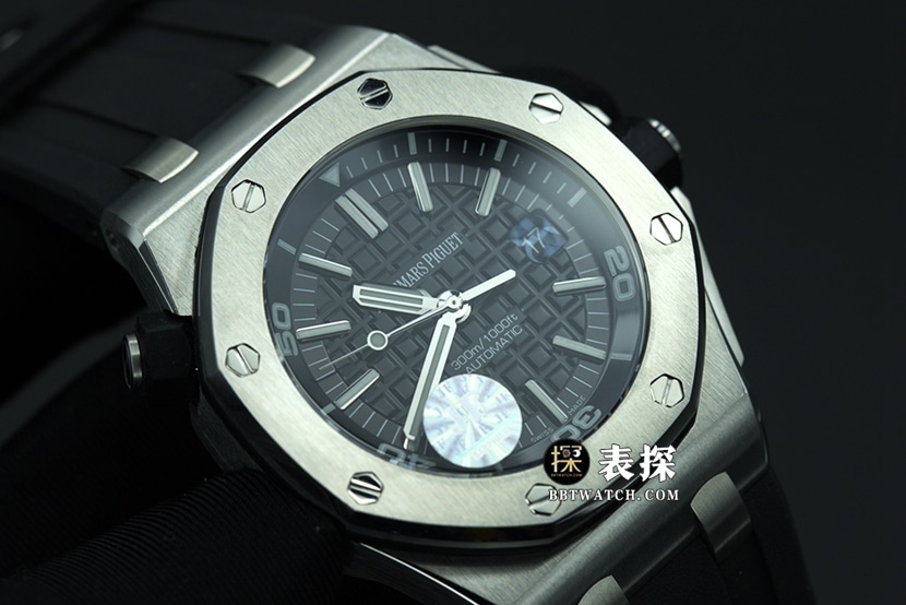JF factory Audemars PiguetRoyal Oak offshore type 157101:1super watch men's black dial rubber model picture and price front live photo